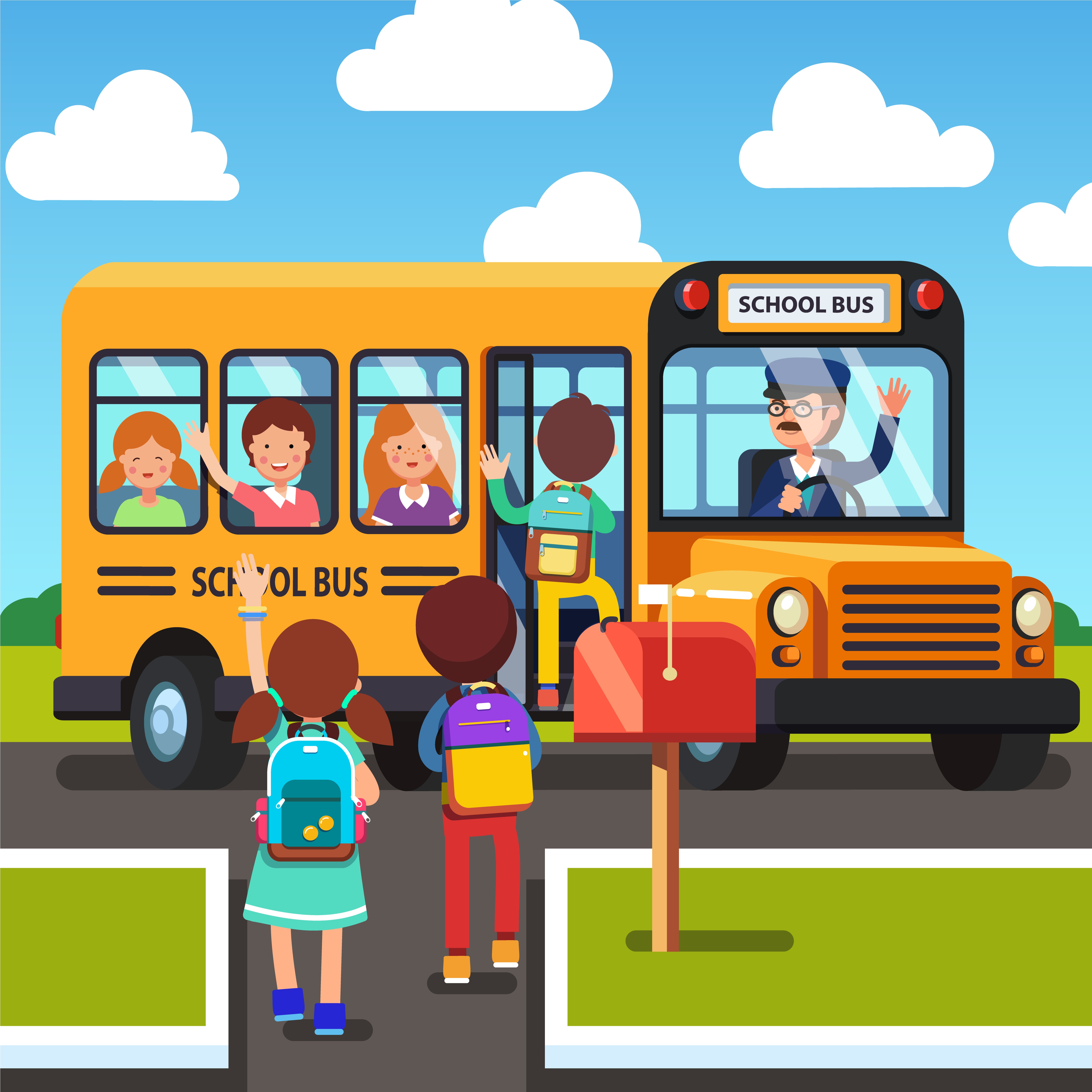 School Bus Rules Clipart